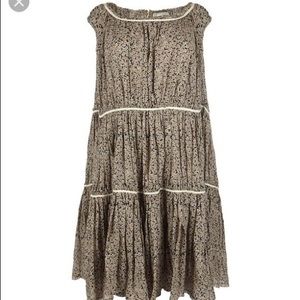All Saints Floral Tiered Dress